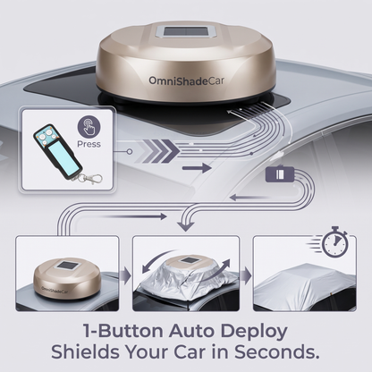 OmniShadeCar™ Smart Auto-Deploy Canopy